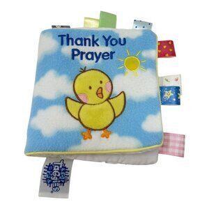 My First Taggies Thank You Prayer Soft Baby Book Crinkly Tags Fuzzy